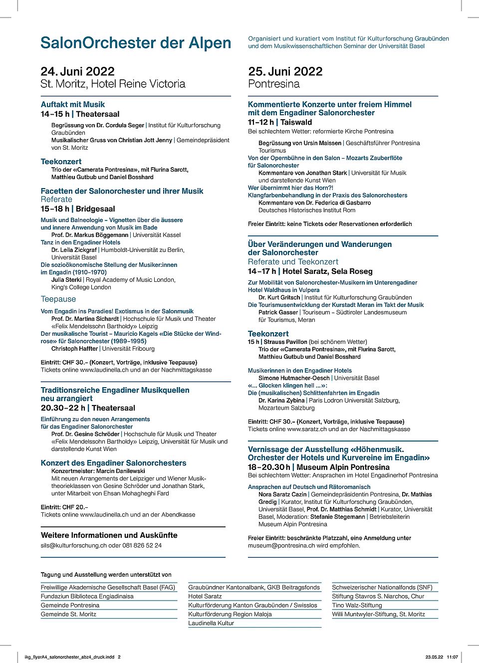 Flyer Salonmusik 2
