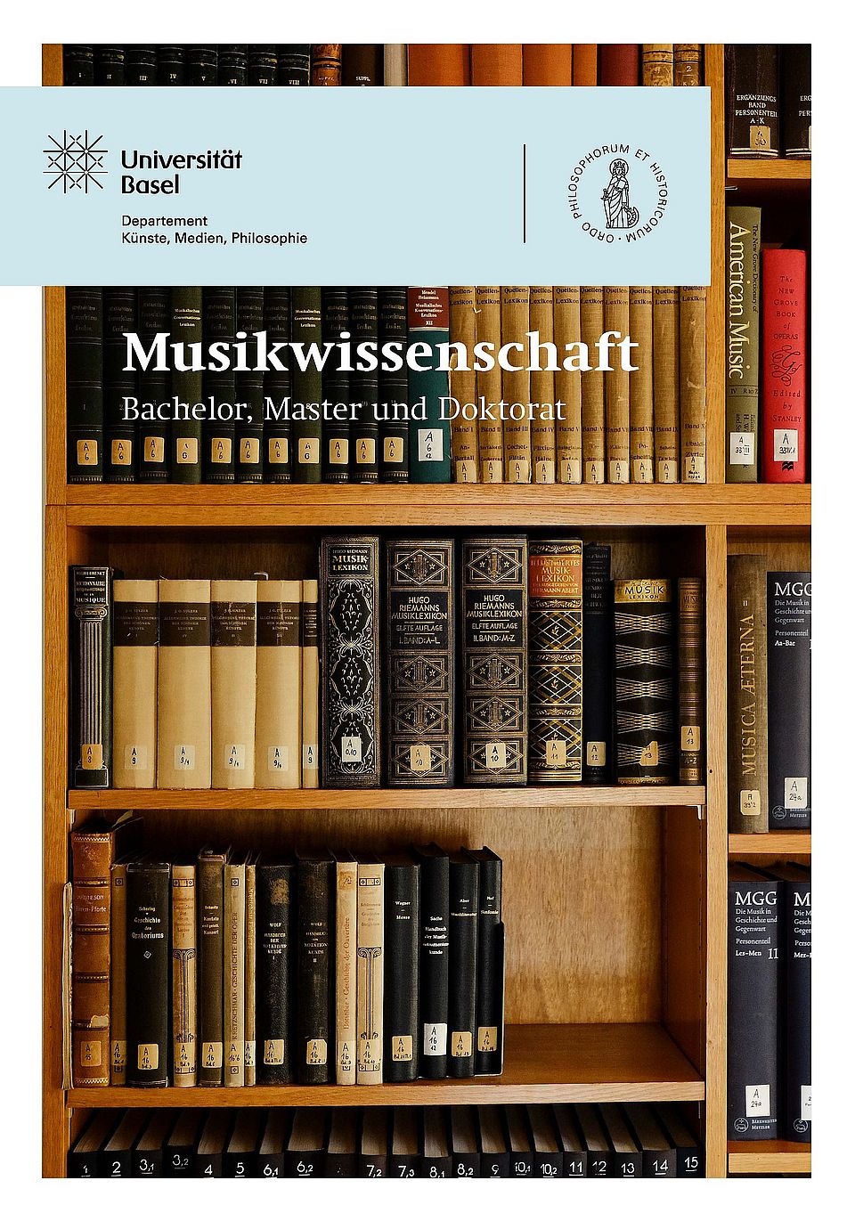 Studienflyer Musikwissenschaft