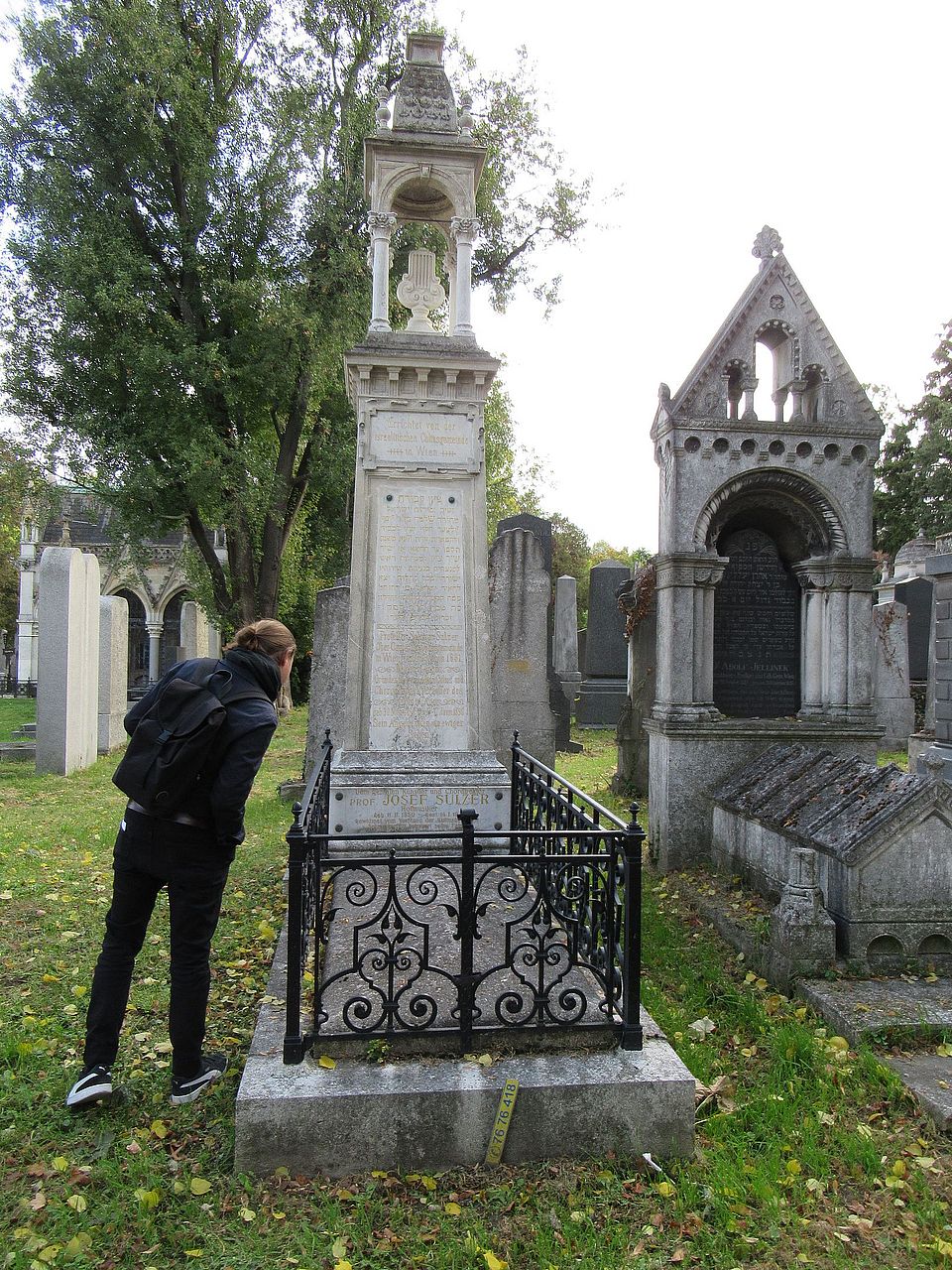 Alter jüdischer Friedhof_Grab Salomon Sulzer